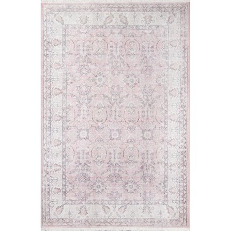 MOMENI 2 ft. 6 in. x 10 ft. Helen-4 Runner Rug Pink HELENHEL-4PNK26A0